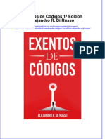 Exentos de Codigos 1A Edition Alejandro R Di Russo Download 2024 Full Chapter