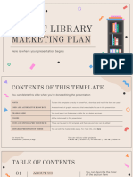 Public Library Marketing Plan by Slidesgo