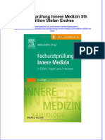Facharztprufung Innere Medizin 5Th Edition Stefan Endres Download 2024 Full Chapter