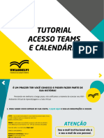 Tutorial Acesso Teams E Calendário