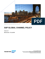 SAP Global Channel Policy
