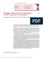 Pathologie Inflammatoire Intestinale 2023