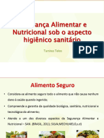 Riscos Sanitários e de Infecções e Métodos de Preservação de Alimentos