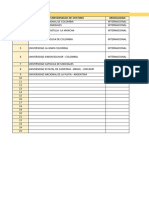 Fechas de Convocatorias 2024-II