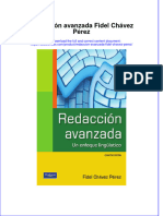 Redaccion Avanzada Fidel Chavez Perez Download 2024 Full Chapter