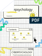 Cyberpsychology ppt