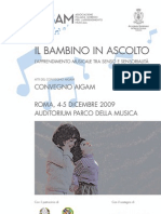 Atti Convegno AIGAM Il Bambino in Ascolto Dicembre 2009