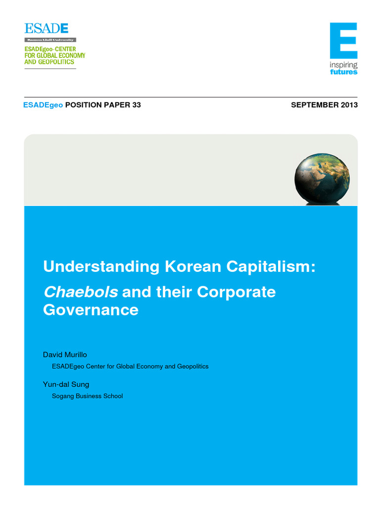 South Korean chaebol capitalism explained
