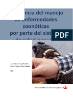 Deficiencia Del Manejo de Enfermedades Zoonóticas Por Parte Del Sistema de Salud Peruano