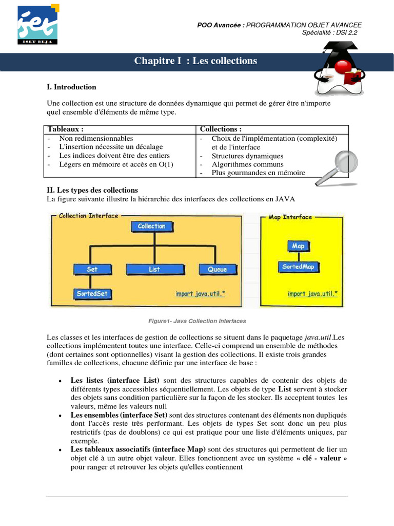 Introduction aux Collections en Java | PDF | Interface (Informatique ...