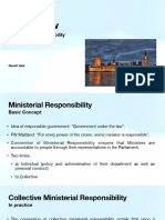 Public Law - Lecture 3 (Ministerial Responsibility)