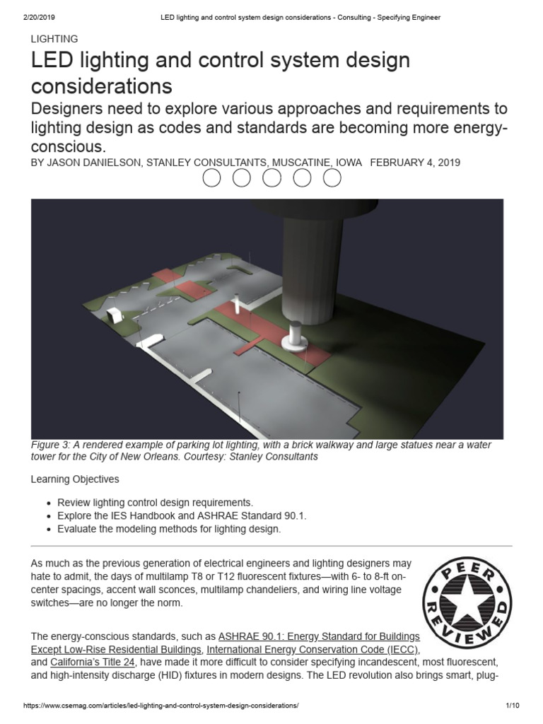 LED Lighting Control System Design | PDF | Lighting | Interior Design