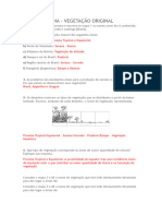 Atividade Sobre Vegetação Da América Latina