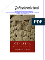 G Hastha The Householder in Ancient Indian Religious Culture Patrick Olivelle Download 2024 Full Chapter