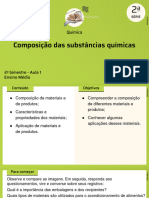 Composição Das Substâncias Químicas