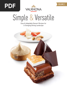 Valrhona - Simple & Versatile - Gastrycookbooks