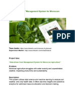 4 - DataFtour - Management System For Moroccan Agriculture - ?