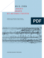 Ives - Essais Avant Une Sonate Et Autres Textes