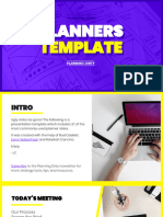 Planners Template