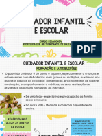 Cuidador Infantil e Escolar - Slides PDF
