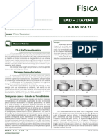 Primeira Lei Da Termo Dinamica