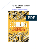 Sociology 9Th Edition Anthony Giddens download 2024 full chapter