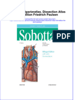 Sobotta Praparieratlas Dissection Atlas 3Rd Edition Friedrich Paulsen Download 2024 Full Chapter
