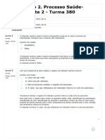 Atividade - Unidade 13 - Biossegurança 8 - Validação Do Processo de Esterilização - Indicadores Físico e Químicos