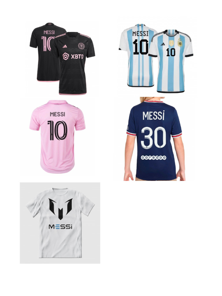 PLAYERAS DE MESSI | PDF