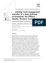 Prioritising Weed Management Activities in A Data Deficient Enviro - 2015 - Heli