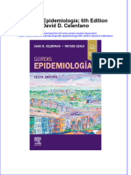 Gordis Epidemiologia 6Th Edition David D Celentano Download 2024 Full Chapter
