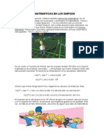 LAS MATEMÁTICAS EN LOS SIMPSON-David-Victor