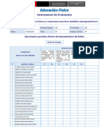 Lista de Cotejo 04 - Ciclo 4°