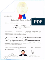 Certificados Respaldo, Flavio Enriquez