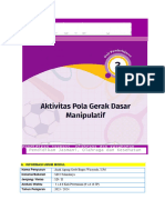 Modul Ajar - Anak Agung Gede Bagus Wirayuda - Unit Pembelajaran 3 Aktivitas Pola Gerak Dasar Manipulatif