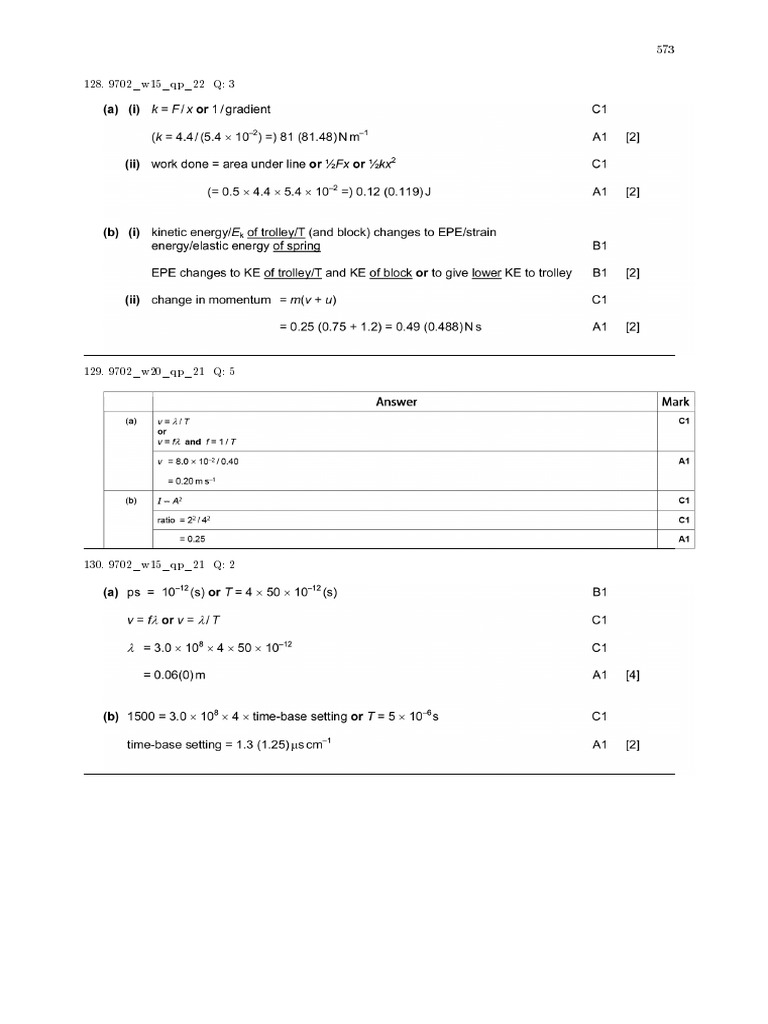 9702 Question Papers and Answers | PDF | Technology & Engineering