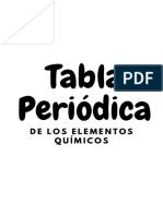 Tabla Periódica Fondo Blanco