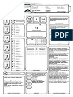 DD 5e Ficha de Personagem Automatica - Drane - Feiticeiro