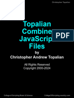Topalian Combine JavaScript Files by Christopher Topalian