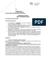 Cuestionario de Estudio - Obligaciones II Segundo Parcial Luis Benavides Mora