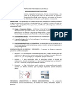 Tema 5 Preparados y Posología de Las Drogas