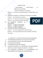 LEGISLATION DOUANIERE