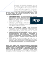 El Régimen Presupuestal y Tributario Del Perú Enfrenta Varios Desafíos