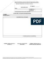 PGSS-F003A Reporte Bimestral de Actividades de SS (A)