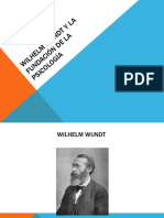 Wilhelm Wundt y La Fundación de La Psicología