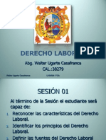 Derecho Laboral.2011.sesión 01