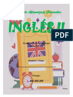 Cuadernillo de Aprendizaje 2024A - Inglés 2