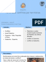 Retomada: Conflitos Por Territórios: Geografia