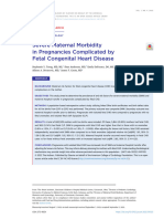 Tseng Et Al 2022 Severe Maternal Morbidity in Pregnancies Complicated by Fetal Congenital Heart Disease
