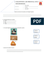 Evaluación Diagnóstica de Personal Social